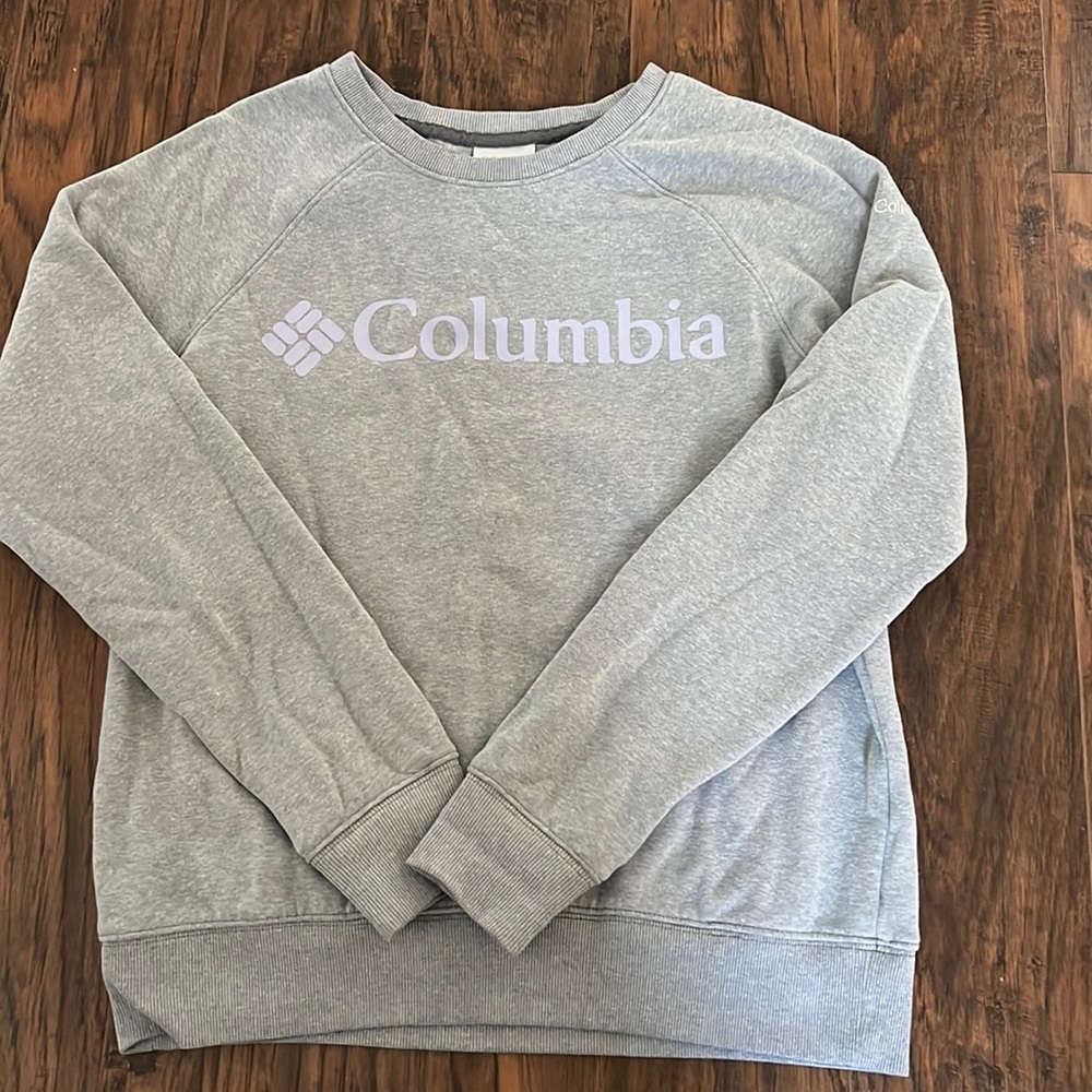 Small Gray Columbia Crewneck